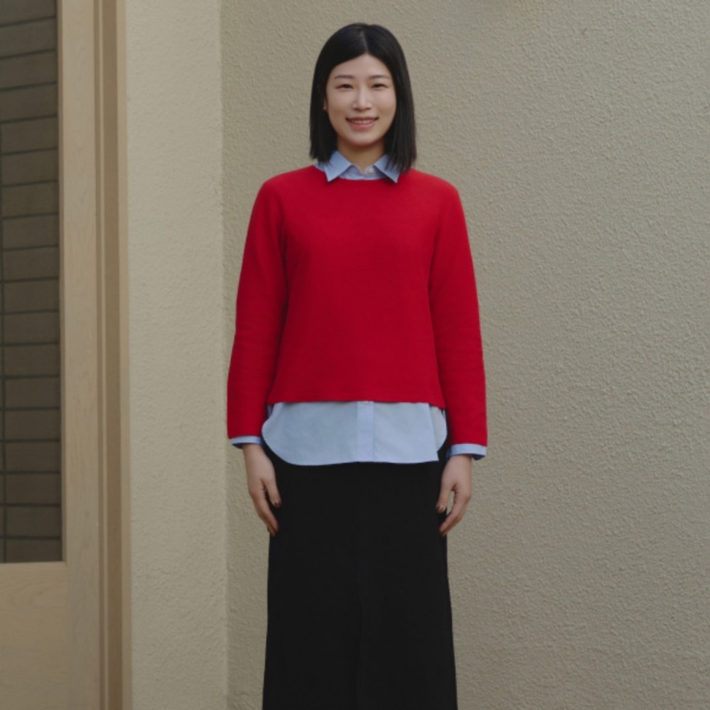 🧶Uniqlo - COTTON LONG SLEEVE SWEATER 🧶